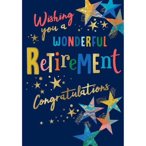 Picture of WONDERFUL RETIREMENT CONGRATULATIONS